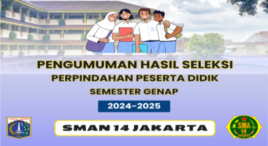 Pengumuman Hasil Seleksi Perpindahan Peserta Didik Sem.Genap 2024/2025